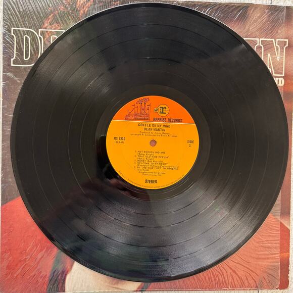Vintage Dean Martin Gentle On My Mind Vinyl Record - Picture 3 of 7